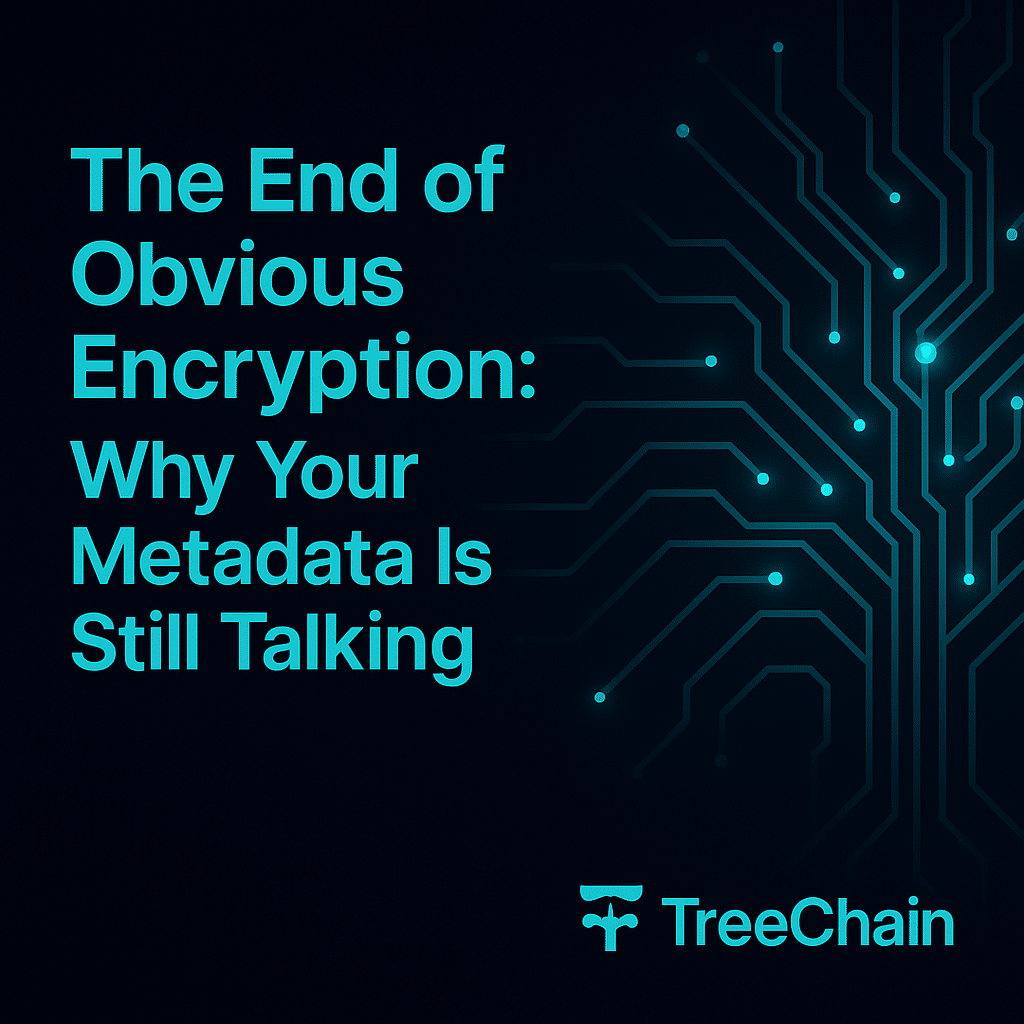 The End of Obvious Encryption: Why Your Metadata Is Still Talking